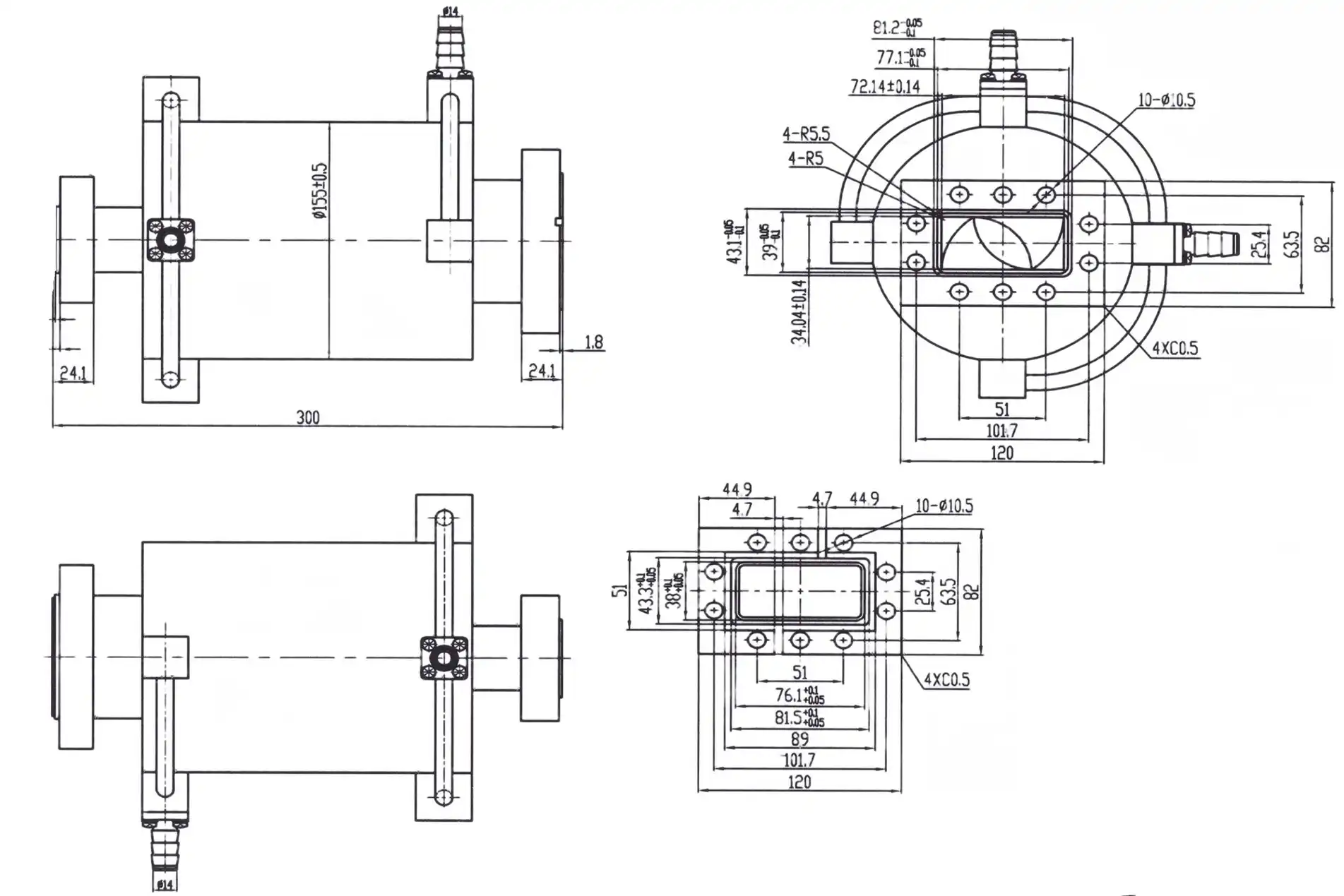 High Power Waveguide to Coaxial Adapter-1 High Power Waveguide to Coaxial Adapter-1