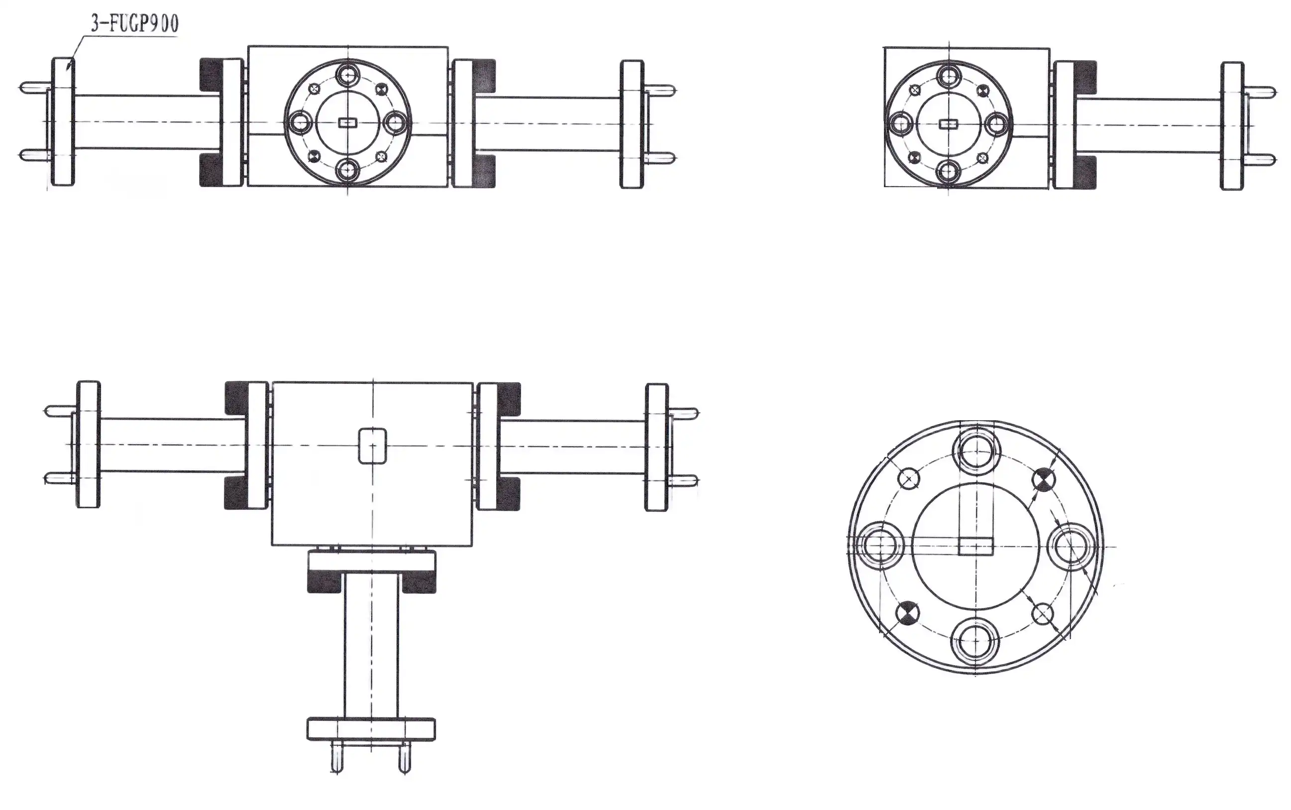 waveguide power divider waveguide power divider
