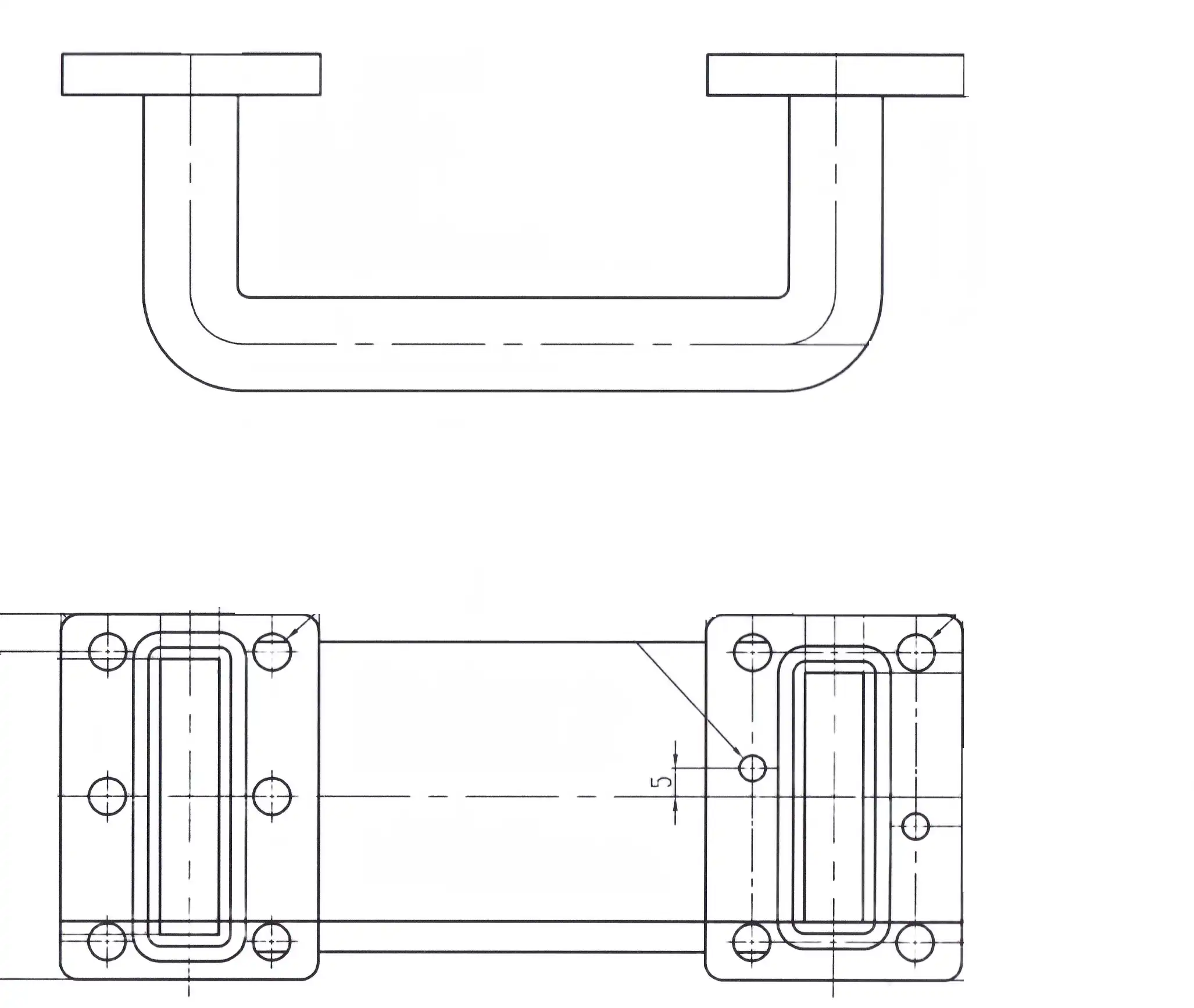 Double-bend waveguide Double-bend waveguide