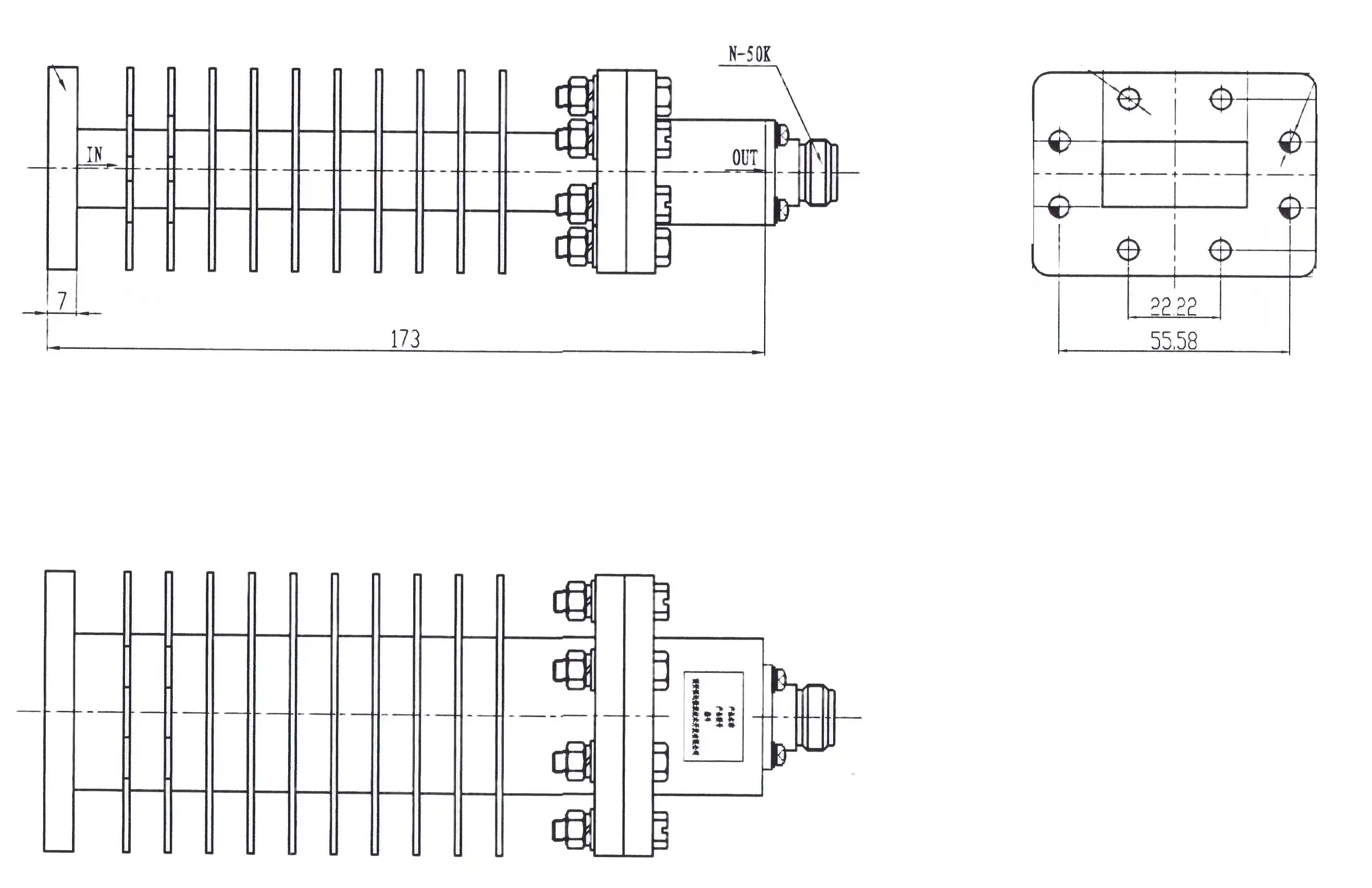 Coaxial Fixed Attenuator