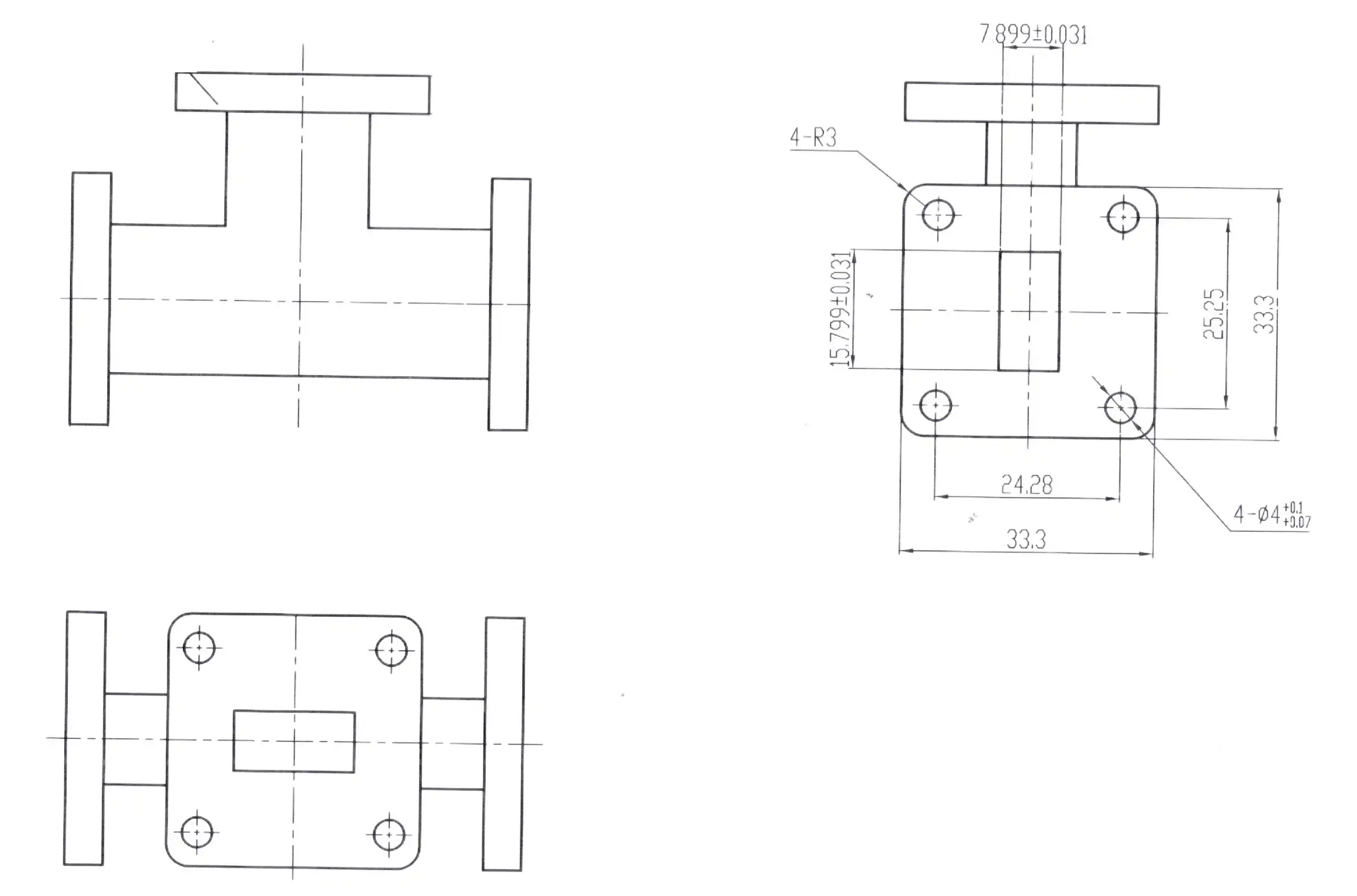 Waveguide Power Divider