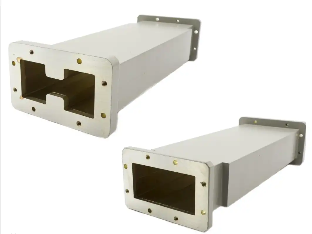 Double Ridge Waveguide Tube